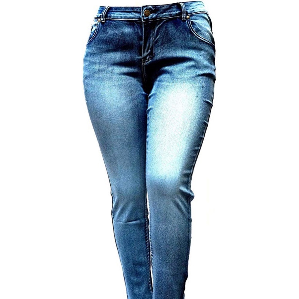 Womens Plus Size Skinny Jeans